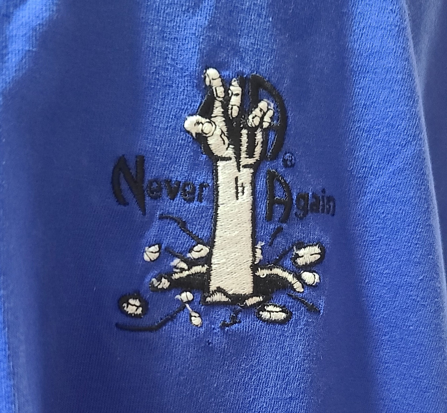 "NEVER AGAIN" Short Sleeve T-Shirts