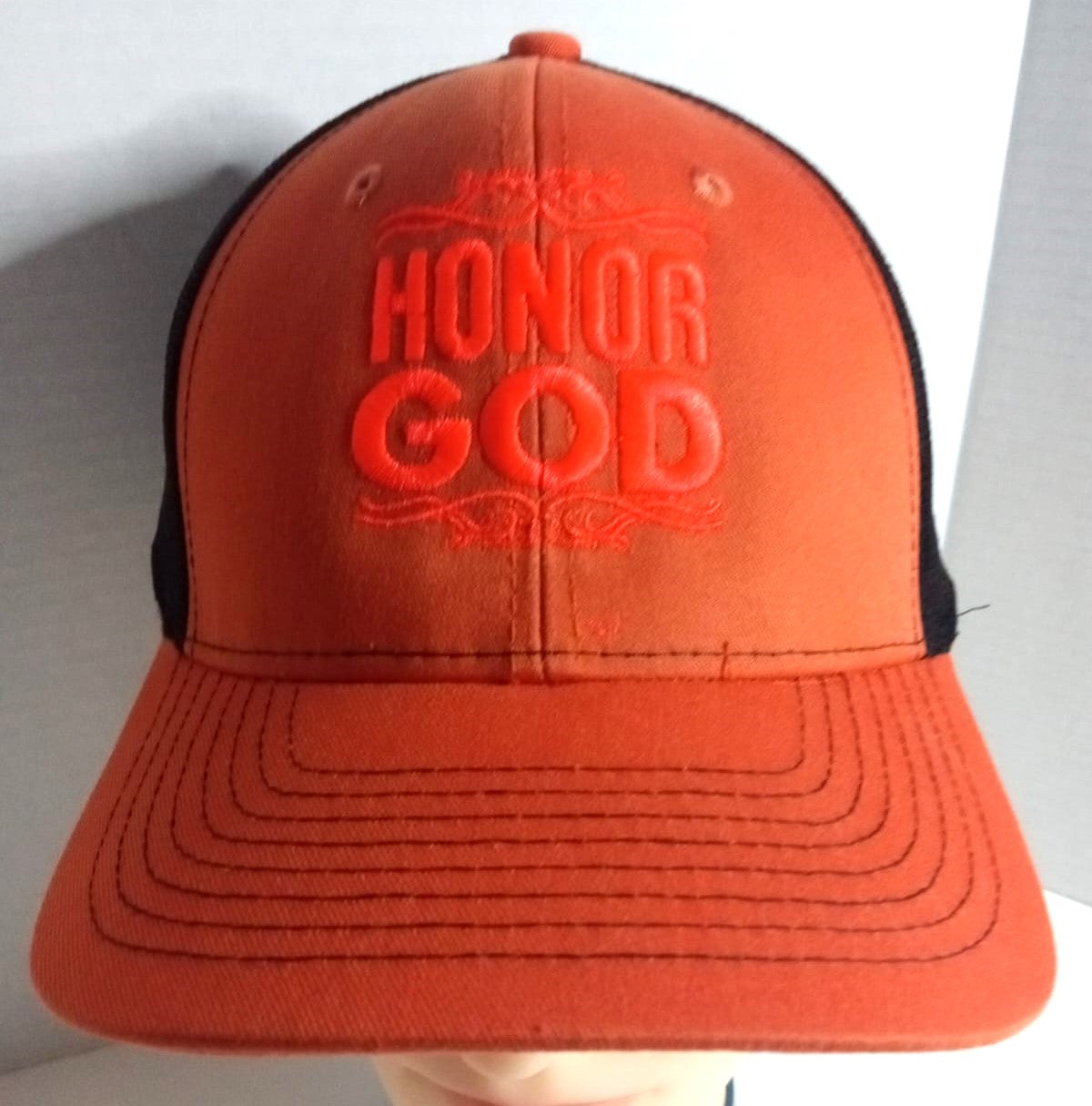 "HONOR GOD" Caps